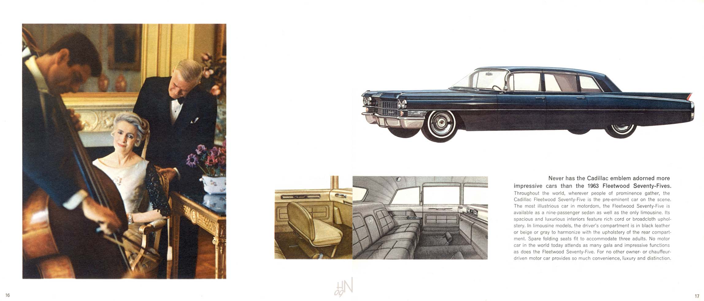 1963 Cadillac Prestige Brochure Page 9